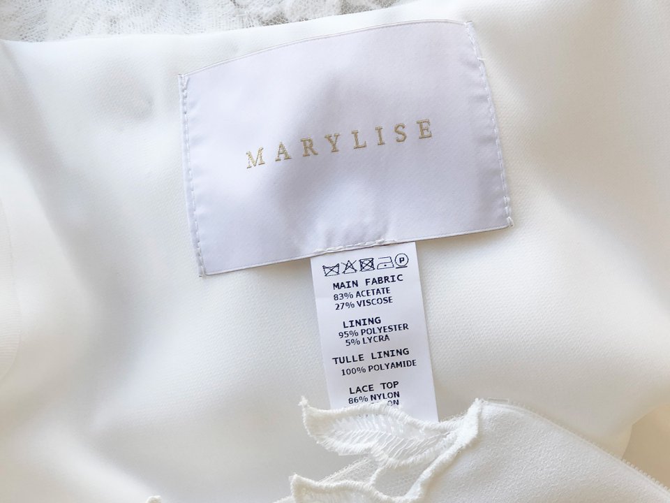 How to clean your wedding dress Marylise Bridal